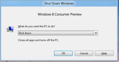 關機或重啟Windows 8消費者預覽版十招
