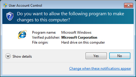 淺談Windows用戶帳戶控制的是是非非