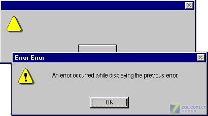 必看!最經典的Windows錯誤提示