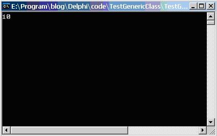 Delphi2009初體驗 - 語言篇 - 體驗泛型（二）