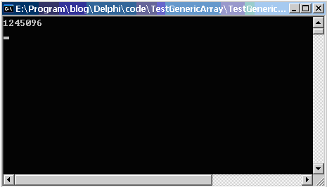 Delphi2009初體驗 - 語言篇 - 體驗泛型（二）